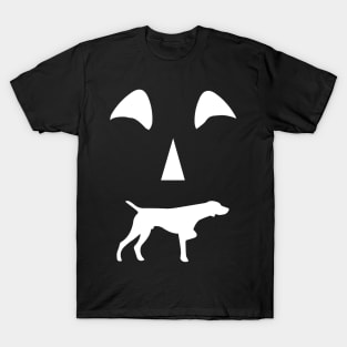 pumpkin German shorthaired pointer dog Halloween T-Shirt